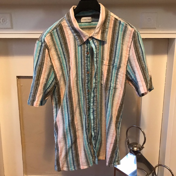 Raga Man Short Sleeve Button-down - Picture 1 of 4